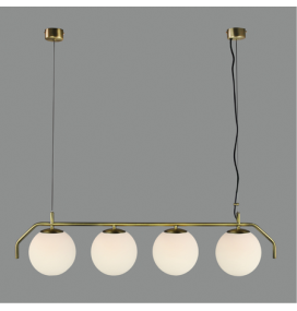 Lámpara led colgante ACB Maui 4L oro viejo