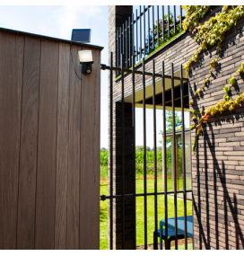 Aplique led solar Lutec Sunshine M 11W con sensor