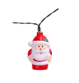 Guirnalda led solar Papá Noel 3,8m