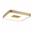 Plafón led Mantra Coin 7925 100W oro cuadrado