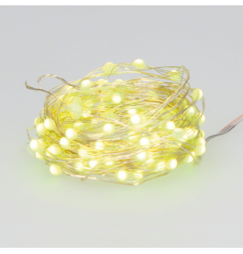 Guirnalda led de alambre 9,9m RGB 32 funciones