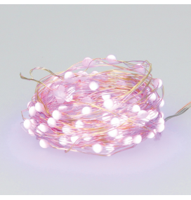 Guirnalda led de alambre 9,9m RGB 32 funciones