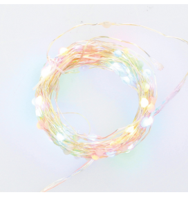 Guirnalda led de alambre 9,9m RGB 32 funciones