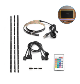 Tira de luz led de bajo voltaje para TV RGB