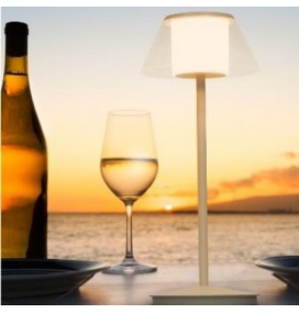 Lámpara led Mantra K5 7988 blanca portátil