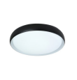 Plafón led 72W regulable negro