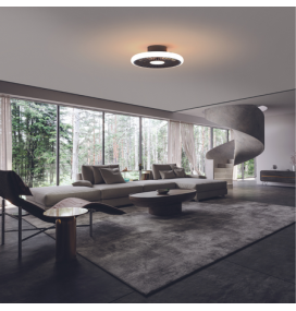 Ventilador de techo led Mantra Turbo 8231 blanco