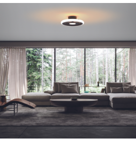 Ventilador de techo led Mantra Turbo 8231 blanco