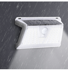 Pack de dos apliques led solares con sensor de movimiento