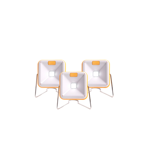 Pack 3 Solar Cubes . Proyecto Light Humanity