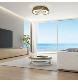 Ventilador de techo led Mantra Polinesia Náutica regulable