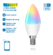 Bombilla led inteligente Wifi E14 6,5W RGB+CCT