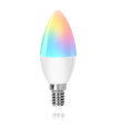 Bombilla led inteligente Wifi E14 6,5W RGB+CCT