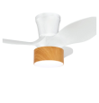 Ventilador led de techo Jueric Fly Maxi CCT blanco