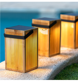 Lámpara led solar y batería recargable Newgarden Okinawa