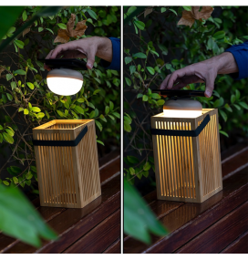 Lámpara led solar y batería recargable Newgarden Okinawa