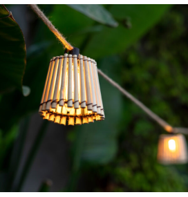 Guirnalda led Newgarden Okinawa solar con batería recargable