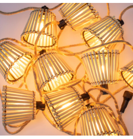 Guirnalda led Newgarden Okinawa solar con batería recargable