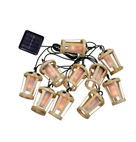 Guirnalda led Newgarden Hiama solar con batería recargable