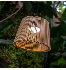 Lámpara colgante Newgarden Okinawa batería recargable