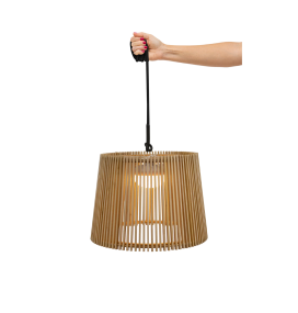 Lámpara colgante Newgarden Okinawa batería recargable