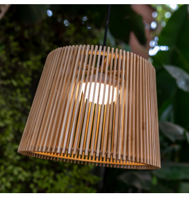 Lámpara colgante Newgarden Okinawa batería recargable