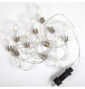 Guirnalda led Newgarden Stella cable transparente