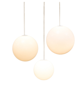 Lámpara led colgante Newgarden Pianeta batería recargable Ø35cm