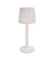 Lámpara de mesa portátil Newgarden Gretita blanca