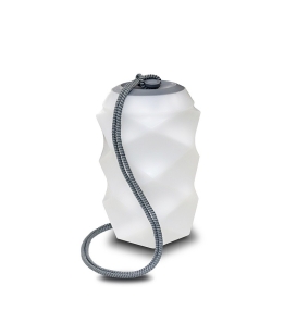 Lámpara portátil BITA gris con bateria de Newgarden