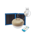 Bombilla led Newgarden Cherry solar y batería recargable beige