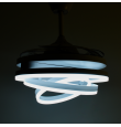 Ventilador de techo led Sfera 36-72W con aspas retráctiles blanco