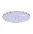 Plafón led Marte 36-72W CCT cromo