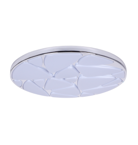 Plafón led Marte 36-72W CCT cromo