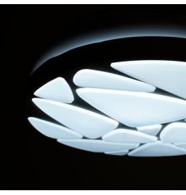Plafón led Marte 36-72W CCT cromo