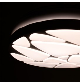 Plafón led Marte 36-72W CCT cromo