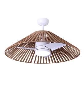 Ventilador de techo led Terra Sulion 18W marrón