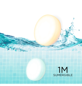 Foco led de piscina Newgarden Papaya 12 batería recargable Newgarden Focos led piscina