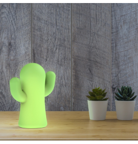 Lámpara de mesa led portátil Newgarden Panchito verde