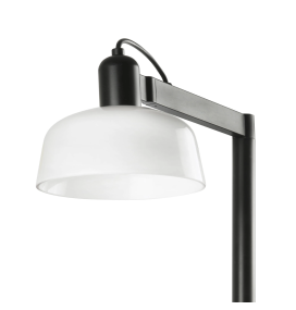 Lámpara de sobremesa Faro Tatawin negra y blanca E27