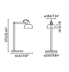 Lámpara de sobremesa Faro Tatawin negra E27