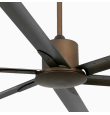 Ventilador de techo Faro Andros marrón DC Ø213,3cm