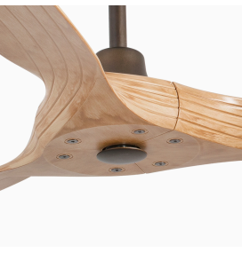 Ventilador de techo Faro Morea pino DC