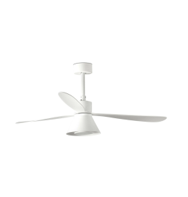 Ventilador de techo led Faro Amelia blanco 20W
