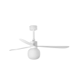 Ventilador de techo led Faro Amelia Ball blanco 20W