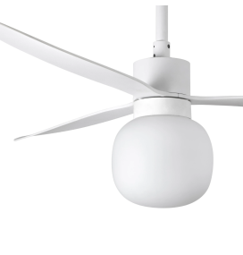 Ventilador de techo led Faro Amelia Ball blanco 20W