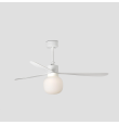 Ventilador de techo led Faro Amelia Ball blanco 20W