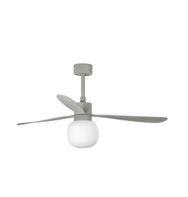 Ventilador de techo led Faro Amelia Ball gris 20W