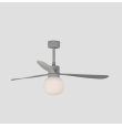 Ventilador de techo led Faro Amelia Ball gris 20W