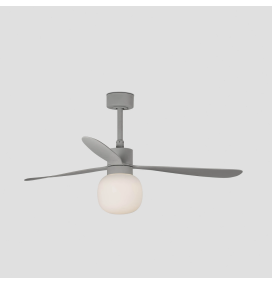 Ventilador de techo led Faro Amelia Ball gris 20W